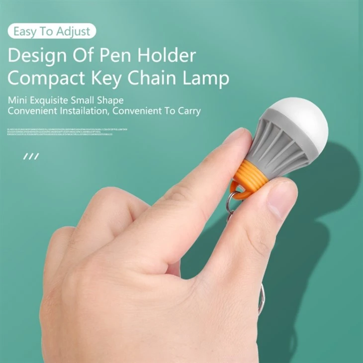 Mini Carabiner Keychain LED Bulb Lamp suppliers