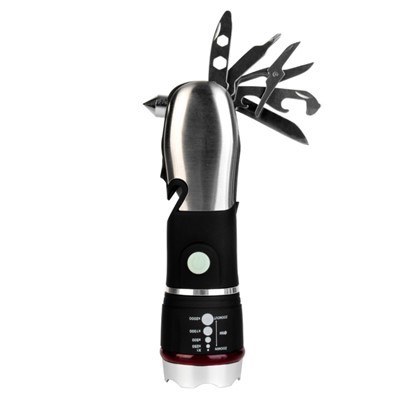 Multifonksyonèl 5-an-1 Sekirite Hammer Flach